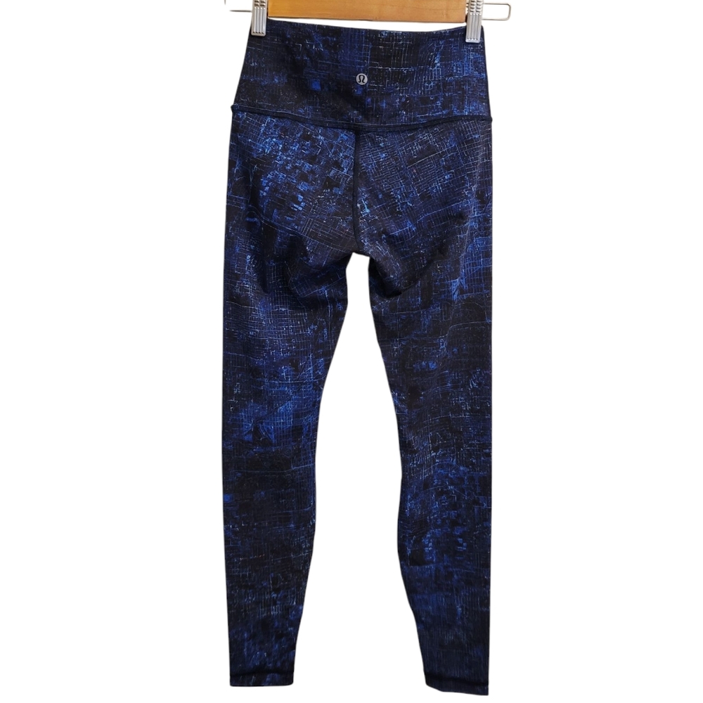 🆕️ Lululemon Wunder Under Hi-Rise Tight Leggings in City Lights Multi Black - Picture 8 of 10